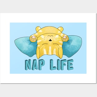 Nap Life Posters and Art